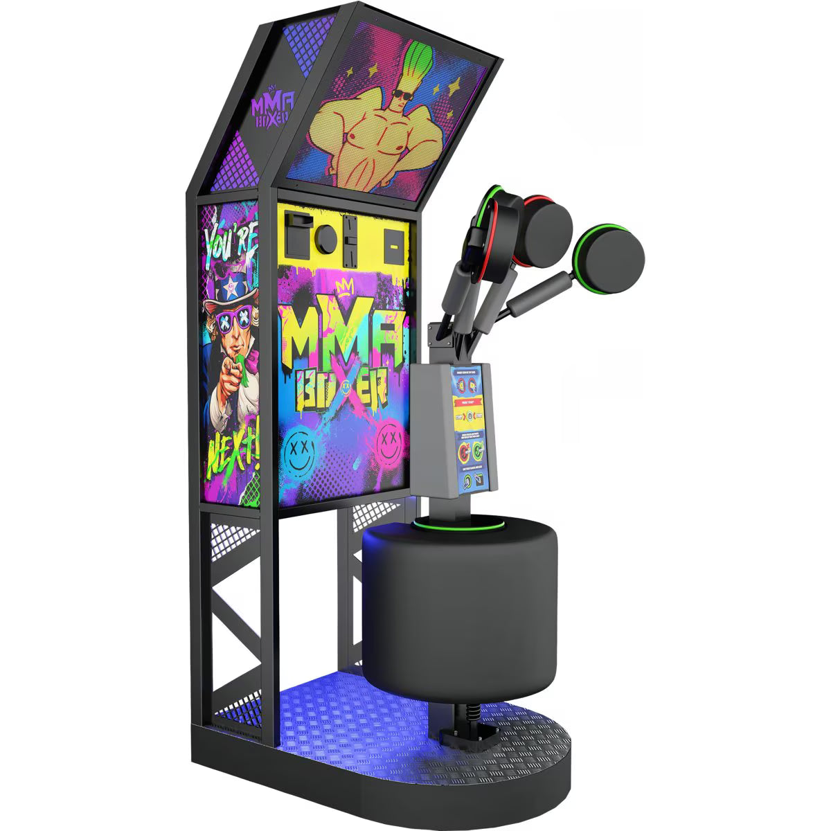 Kalkomat MMA 3.0 Hit The Green - Boxing and Kick Boxing Game