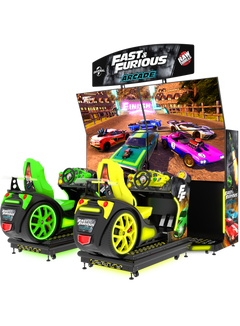 Fast & Furious Arcade by Raw Thrills (Single Cabinet)