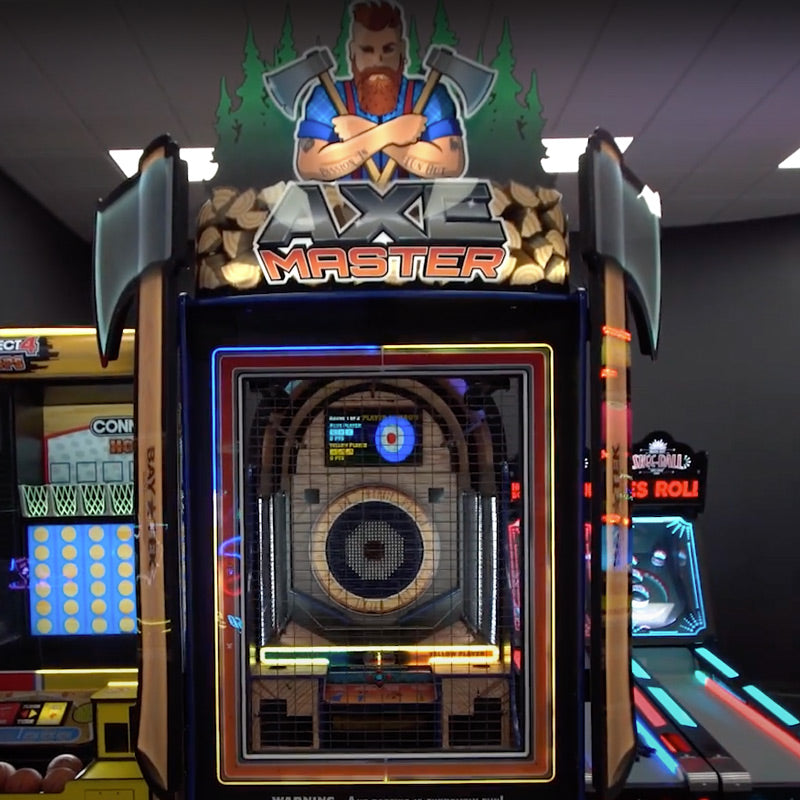 Axe Master Throwing Arcade Machine