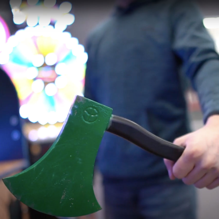 Axe Master Throwing Arcade Machine
