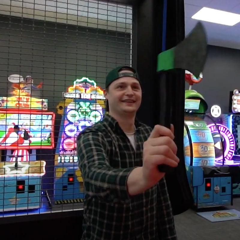 Axe Master Throwing Arcade Machine