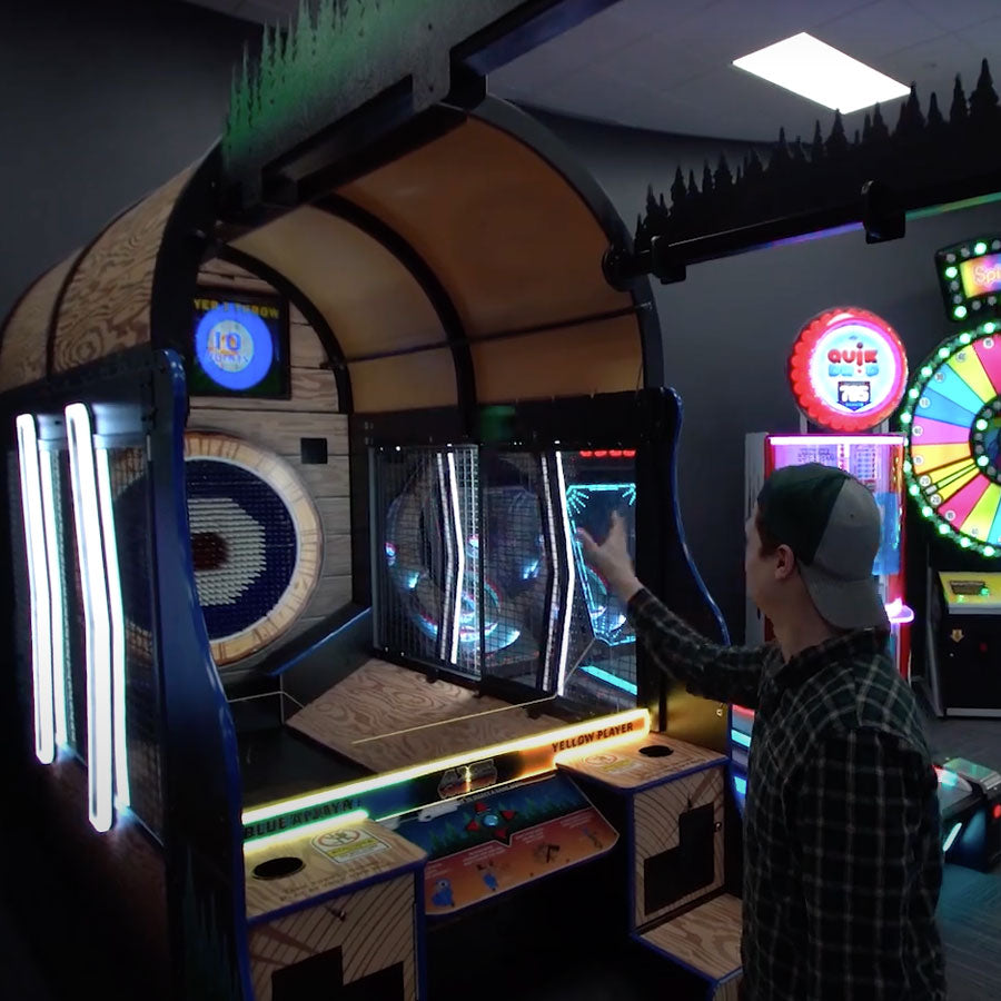 Axe Master Throwing Arcade Machine