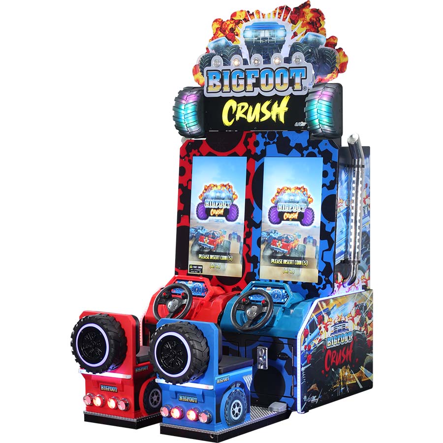 BIGFOOT Crush Arcade Racing Machine
