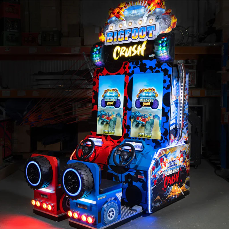 BIGFOOT Crush Arcade Racing Machine