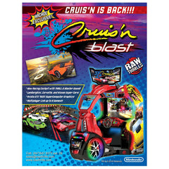 Cruisin' Blast Racing Arcade Machine
