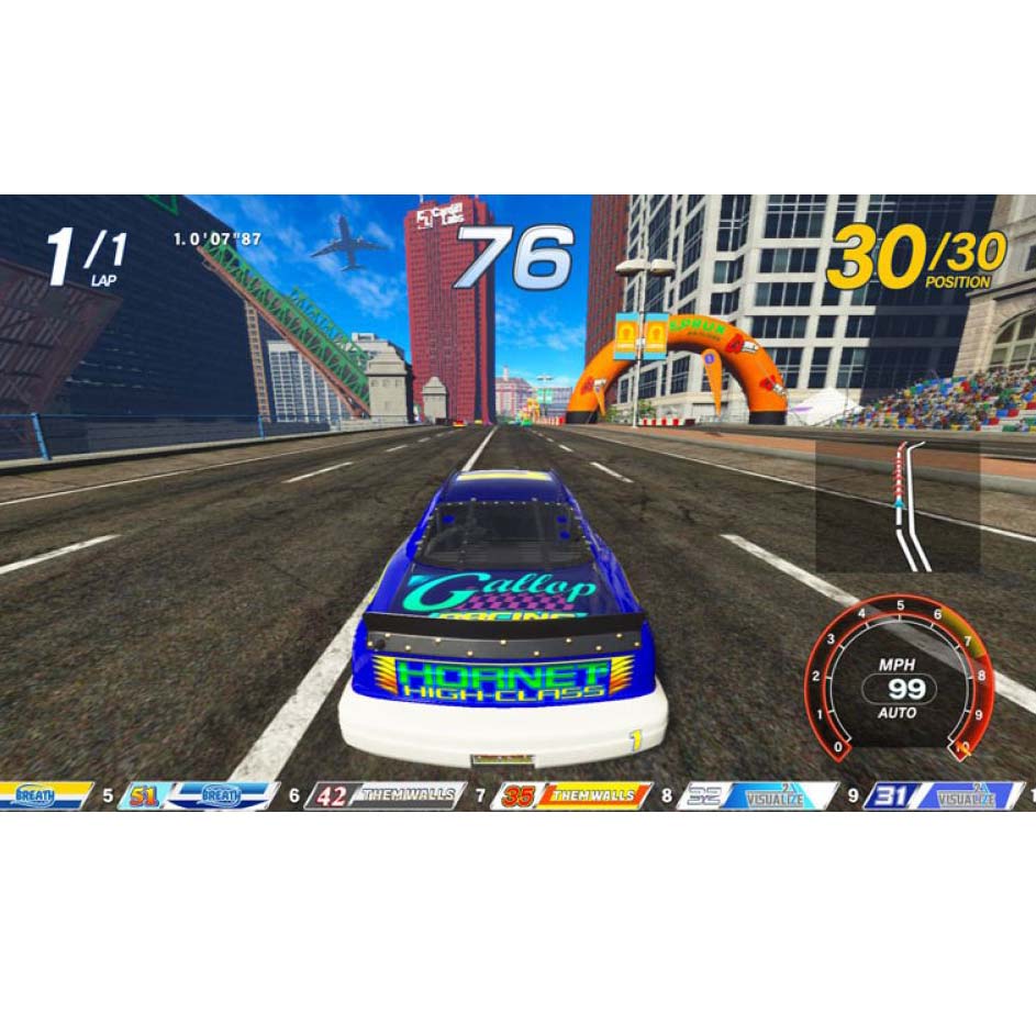 Daytona Championship USA Arcade Racing Machine by Sega Arcade