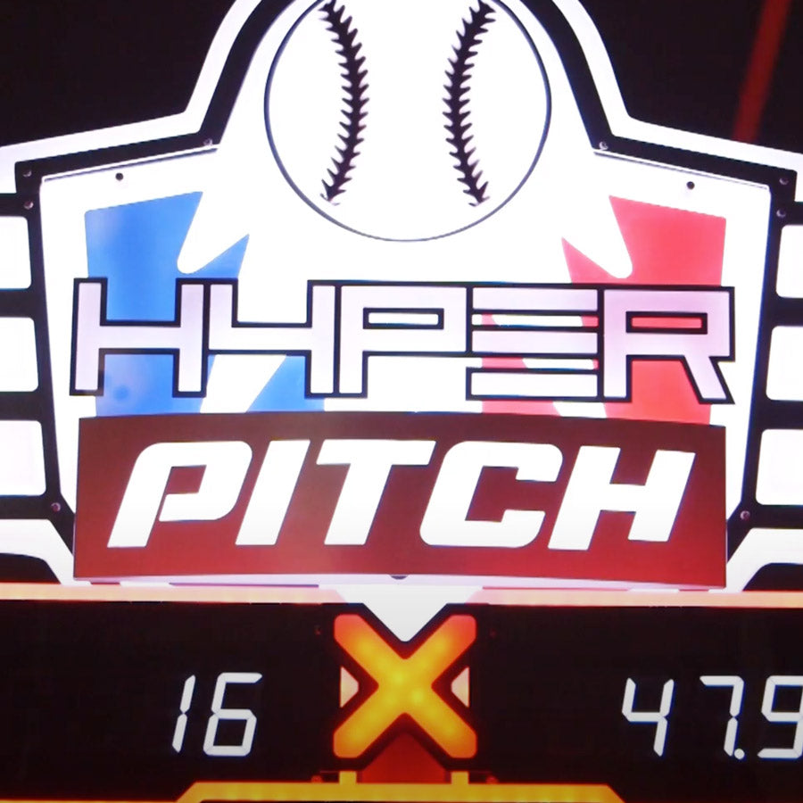 Hyper Pitch Arcade Baseball Pitching Machine