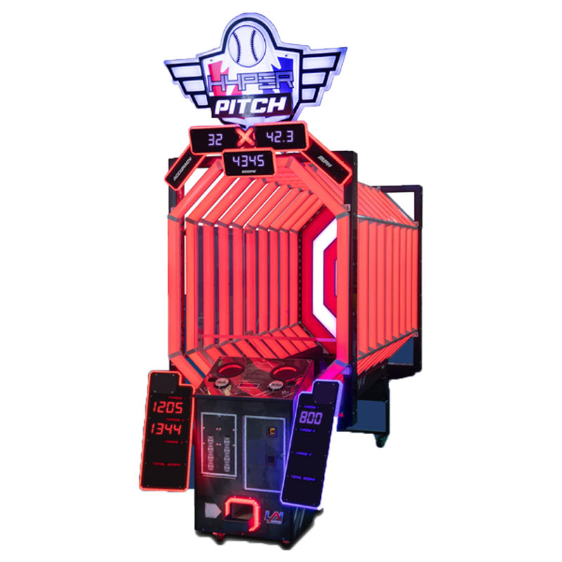 Hyper Pitch Arcade Baseball Pitching Machine