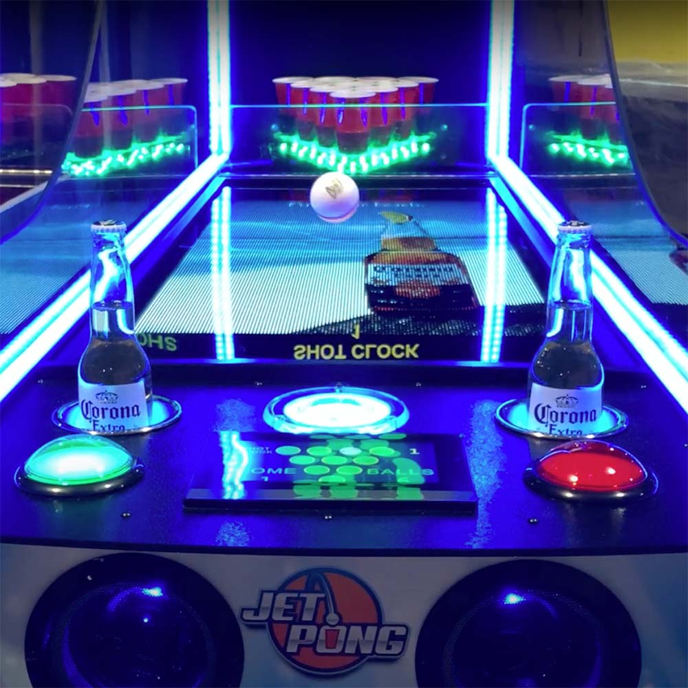 Jet-Pong Arcade Beer Pong Machine