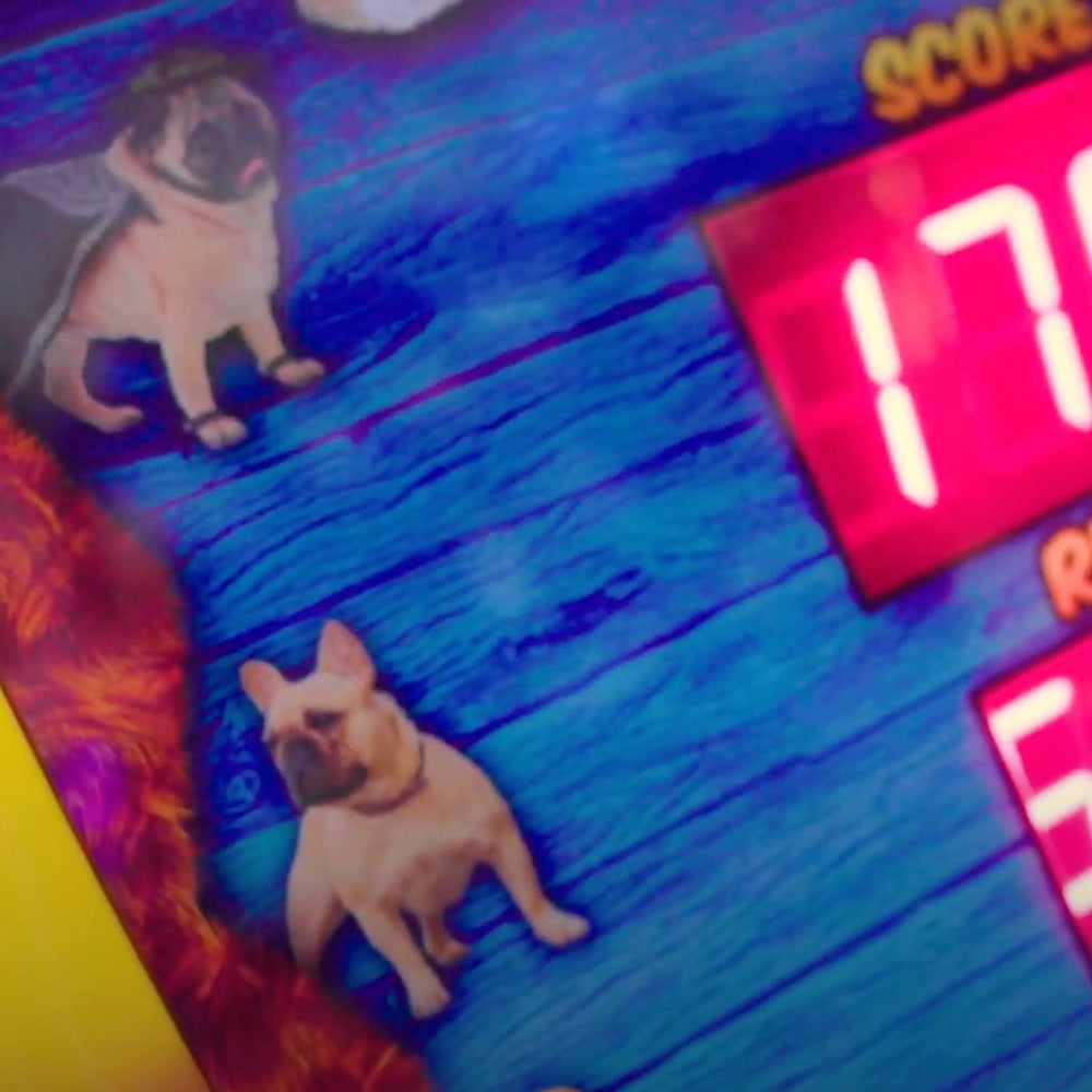 Kalkomat Boxer Dog Punching Game Machine