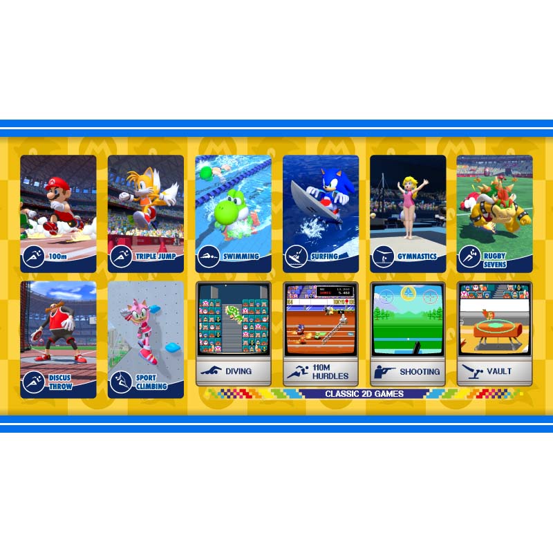 Mario and Sonic at the Tokyo Olympics Arcade Machine by Sega Arcade