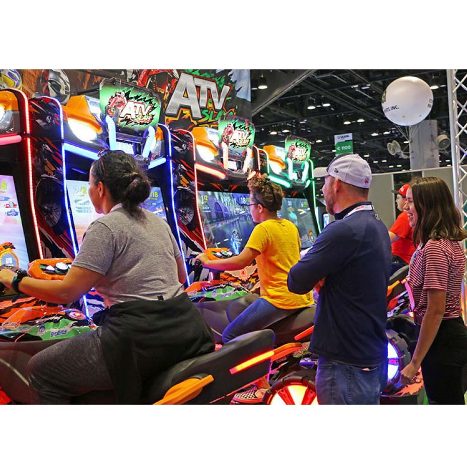 ATV Slam Motion DLX Arcade Racing Machine by Sega Arcade