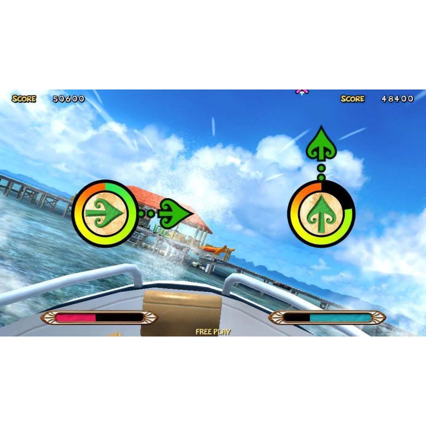 Let's Go Island: Dream Edition Motion Simulator Arcade Machine by Sega Arcade