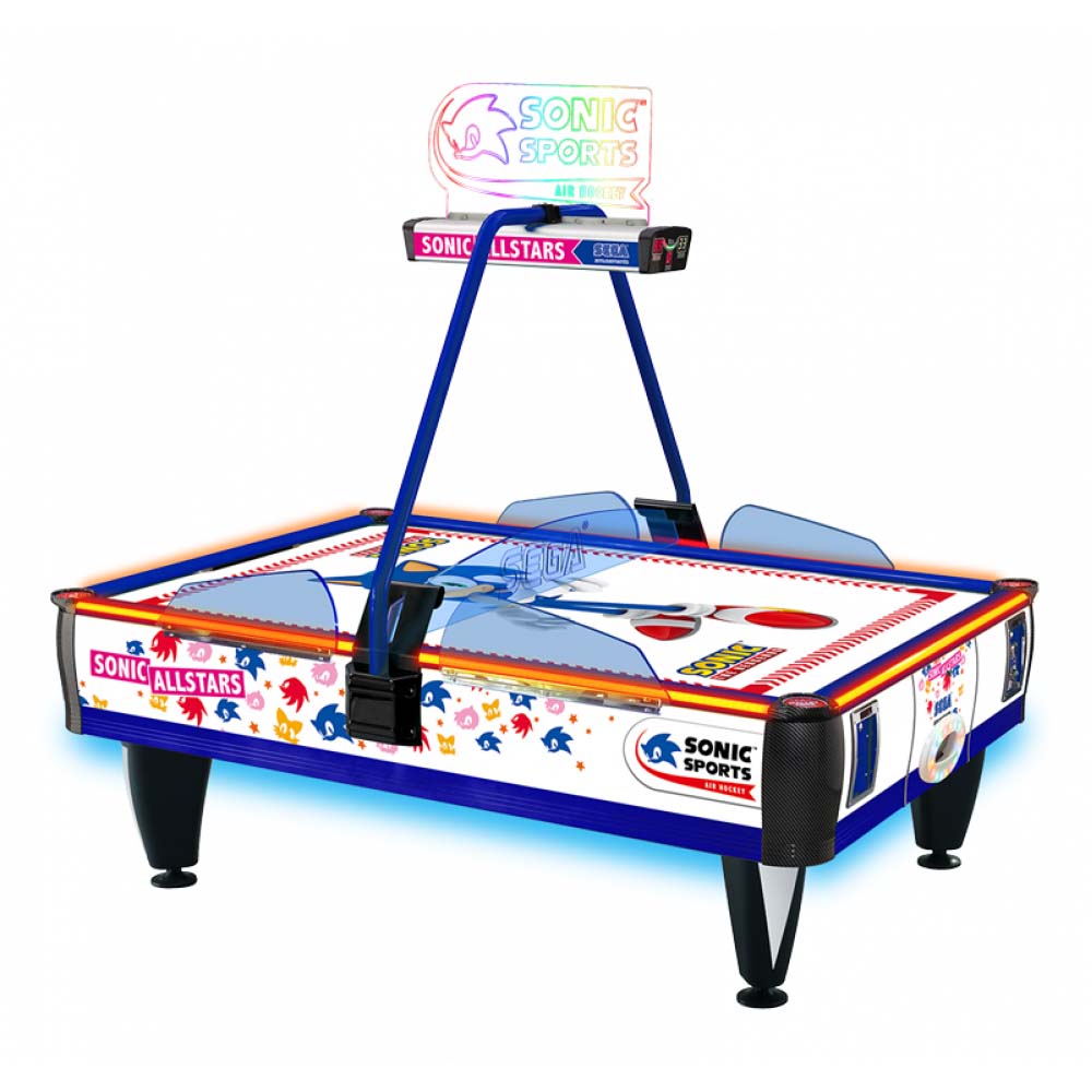Sonic All-Stars 4-Player Air Hockey Arcade Machine by Sega Arcade