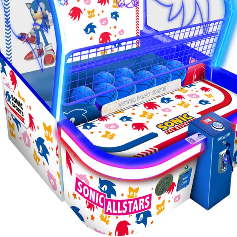 Sonic Kids Basketball Arcade Machine by Sega Arcade