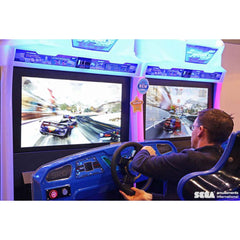 Storm Racer G Motion Racing Arcade Machine by Sega Arcade