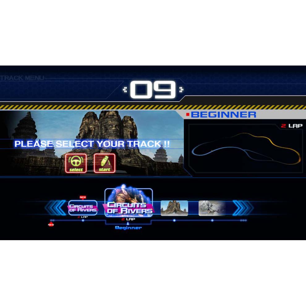 Storm Racer G Motion Racing Arcade Machine by Sega Arcade