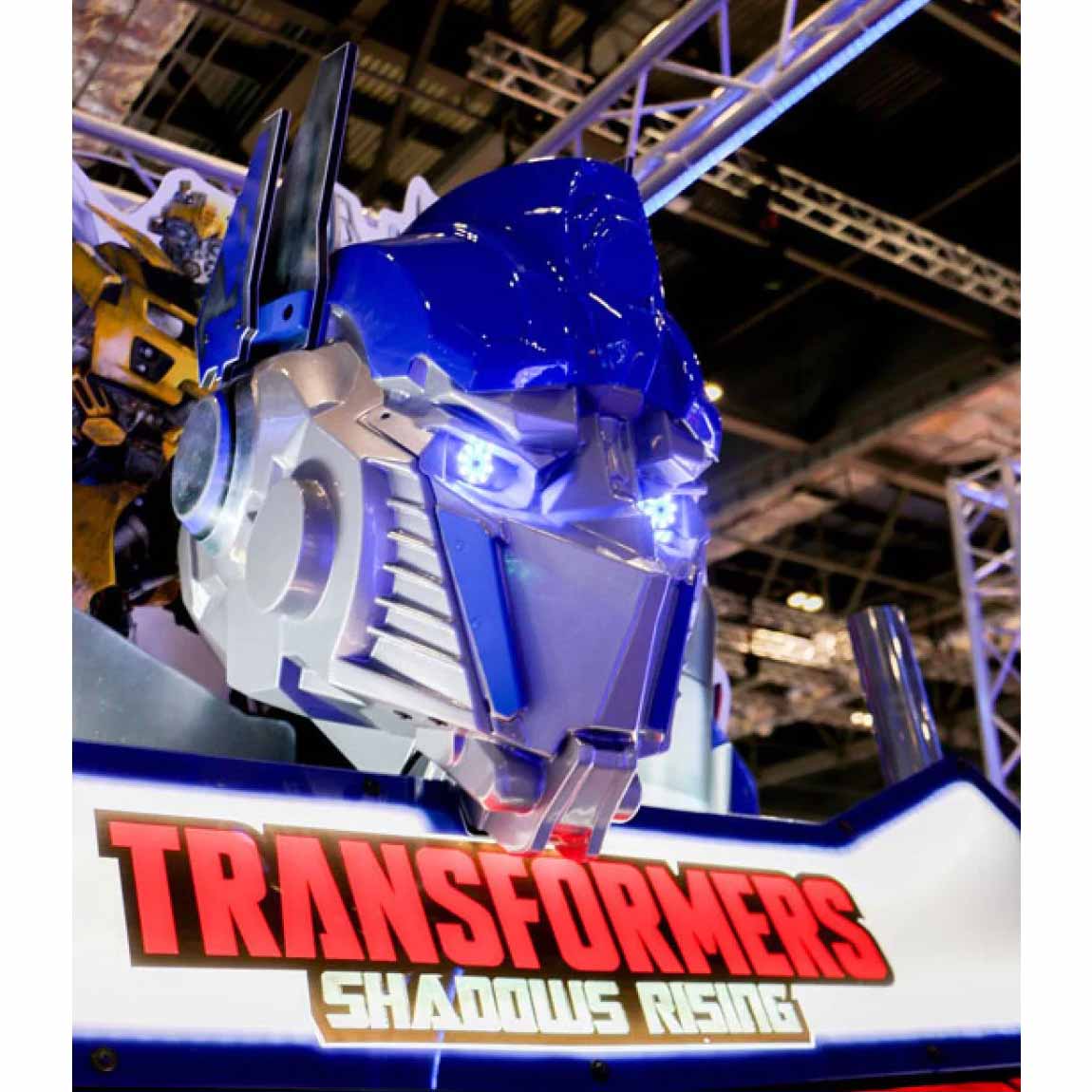 Transformers Shadow Rising Shooting Arcade Machine by Sega Arcade