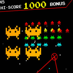 Space Invaders Frenzy Classic Arcade Machine