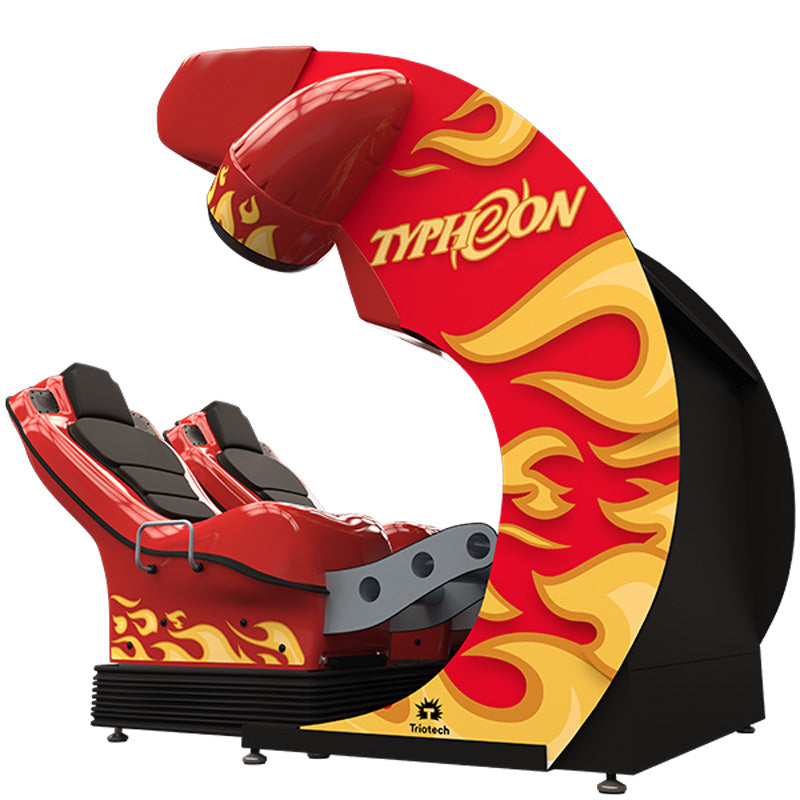 Typhoon Motion Theatre Simulator Arcade Machine: 10th Anniversary Edition