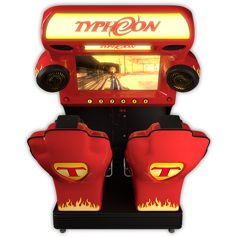 Typhoon Motion Theatre Simulator Arcade Machine: 10th Anniversary Edition