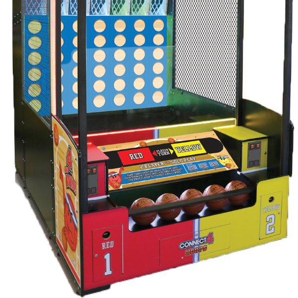 Connect 4 Hoops Arcade Basketball Machine