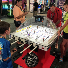 Super Chexx Pro NCAA Licensed Bubble Hockey Table by Ice Games