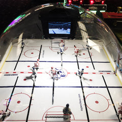 Licensed "Team USA vs Canada" Super Chexx Pro Deluxe Bubble Hockey Table by Ice Games