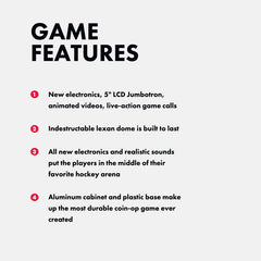 Super Chexx Pro NHL Licensed Bubble Hockey Table by Ice Games