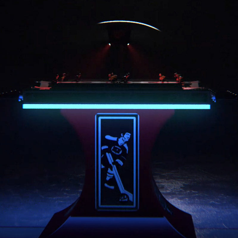 Super Chexx Pro NCAA Licensed Bubble Hockey Table by Ice Games