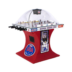 Licensed "Miracle on Ice" Super Chexx Pro Deluxe Bubble Hockey Table by Ice Games