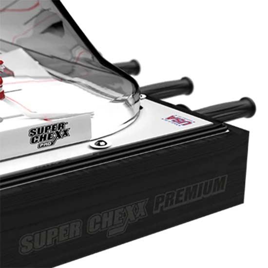 Licensed "Team USA vs Canada" Super Chexx Pro Deluxe Bubble Hockey Table by Ice Games