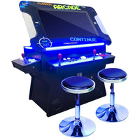 3-Sided Tilt Cocktail Table Arcade Machine With 5200 Games by Creative Arcades