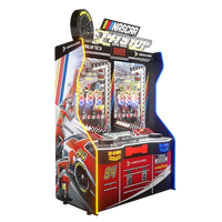 LAI Games NASCAR Pit Stop Arcade Game Machine