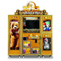 Pipeline Games Key to the Vault Deluxe Arcade Cabinet Claw Machine