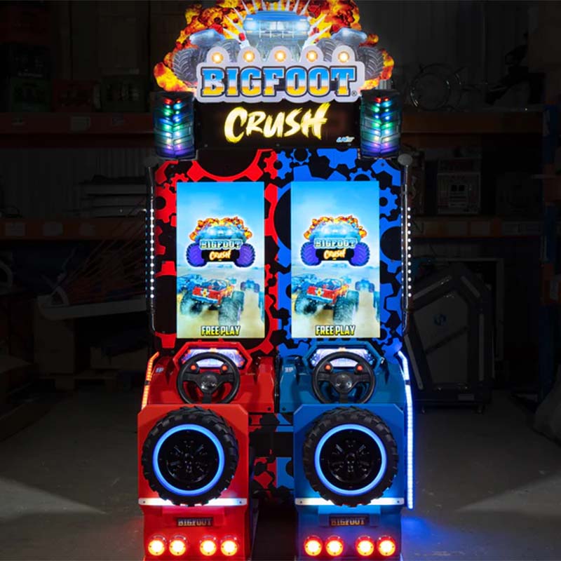 BIGFOOT Crush Arcade Racing Machine