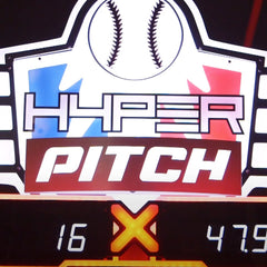 Hyper Pitch Arcade Baseball Pitching Machine