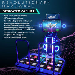 StepManiaX Dance Arcade Machine by Step Revolution