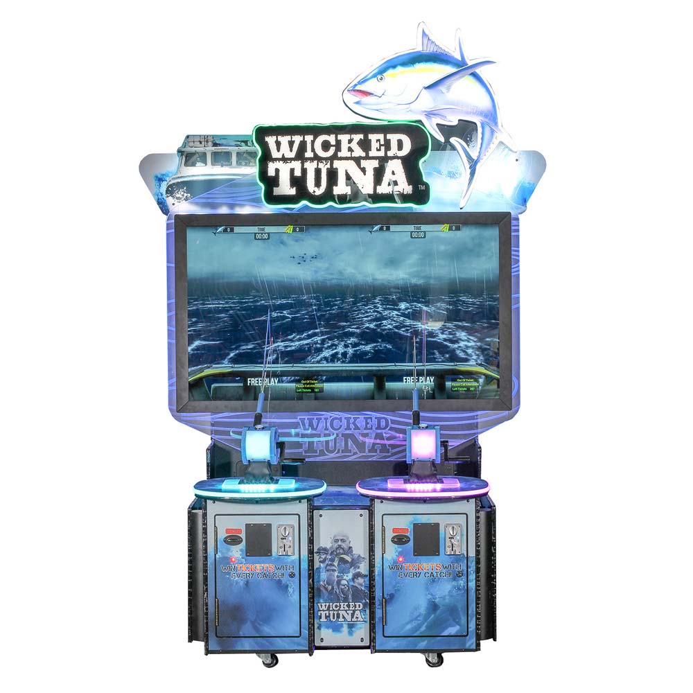 Wicked Tuna Deep Sea Fishing Arcade Machine –