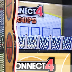 Connect 4 Hoops HD Arcade Basketball Machine