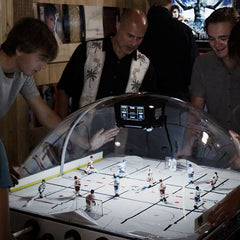 Premium Super Chexx Pro NCAA Licensed Solid Wood Bubble Hockey Table by Ice Games