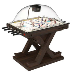Premium Super Chexx Pro Solid Wood Bubble Hockey Table by Ice Games